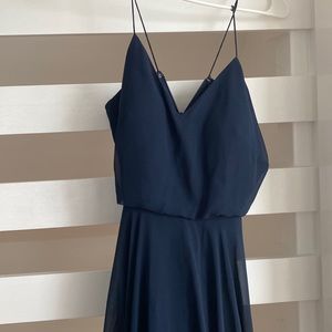 Jenny Yoo navy bridesmaid dress. Size 2